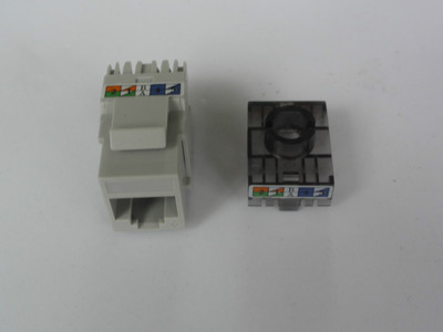 供应欧洲西蒙款式六类非屏蔽模块 品质卓越，轻松通过FLUKE测试